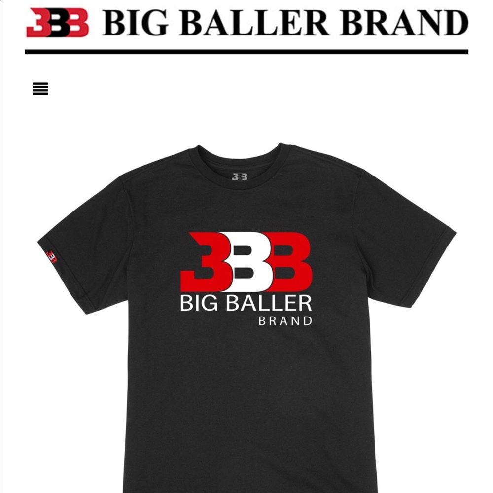 “Big Baller Brand” Tee “Lonzo Ball” Lakers #1